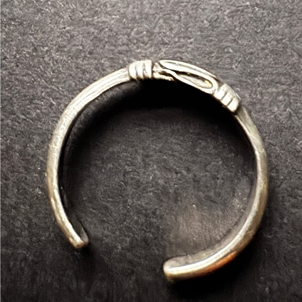 Sterling Silver Adjustable Toe Ring - image 4